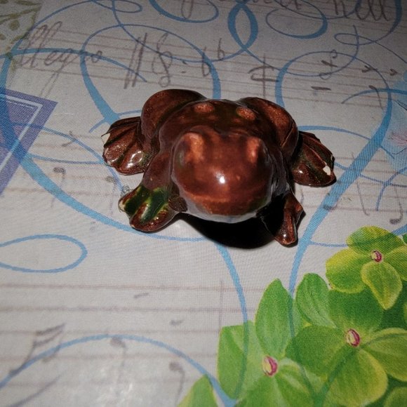 Other - Vintage Miniature Ceramic Frog Figurine